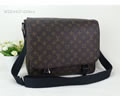 LV classic Leather men bag