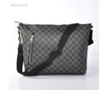 LV classic Leather men bag