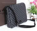 LV classic Leather men bag