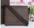 LV classic Leather men bag