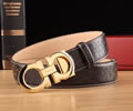Ferragamo Leather belt best quality 1:1 W3.5