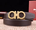 Ferragamo Leather belt best quality 1:1 W3.5