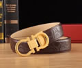 Ferragamo Leather belt best quality 1:1 W3.5