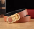 Ferragamo Leather belt best quality 1:1 W3.5