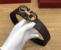 Ferragamo Leather belt best quality 1:1 W3.5