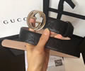 GUCCI Leather belt best quality 1:1 W3.8