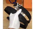Louis Vuitton LV Leather belt best quality 1:1 W3.8