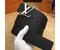 Louis Vuitton LV Leather belt best quality 1:1 W4.0