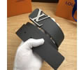 Louis Vuitton LV Leather belt best quality 1:1 W4.0