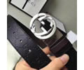 GUCCI Leather belt best quality 1:1 W3.8