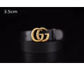 GUCCI Leather belt best quality 1:1 W3.5