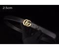 GUCCI Leather belt best quality 1:1 W2.5