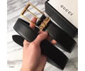 GUCCI Leather belt best quality 1:1 W3.5 W3.8