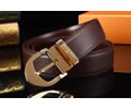 Louis Vuitton LV Leather belt best quality 1:1 W3.5