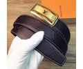 Louis Vuitton LV Leather belt best quality 1:1 W3.5