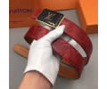Louis Vuitton LV Leather belt best quality 1:1 W3.8