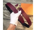 Louis Vuitton LV Leather belt best quality 1:1 W3.8