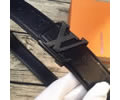 Louis Vuitton LV Leather belt best quality 1:1 W3.8