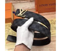 Louis Vuitton LV Leather belt best quality 1:1 W3.8