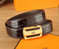 HERMES Leather belt best quality 1:1 W3.8