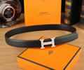 HERMES Leather belt best quality 1:1 W3.5