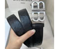 BALENCIAGA  Leather belt best quality 1:1 W 34MM