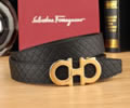 Ferragamo Leather belt best quality 1:1 W3.5
