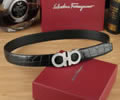 Ferragamo Leather belt best quality 1:1 W3.5