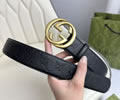 GUCCI Leather belt best quality 1:1 W4.0