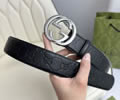 GUCCI Leather belt best quality 1:1 W4.0