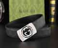 GUCCI Leather belt best quality 1:1 W3.5
