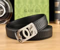 GUCCI Leather belt best quality 1:1 W3.5