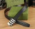 GUCCI Leather belt best quality 1:1 W3.8