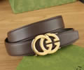 GUCCI Leather belt best quality 1:1 W3.5