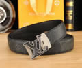Louis Vuitton LV Leather belt best quality 1:1 W3.5