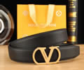 Louis Vuitton LV Leather belt best quality 1:1 W3.5