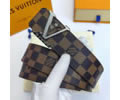 Louis Vuitton LV Leather belt best quality 1:1 W4.0