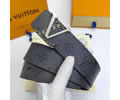 Louis Vuitton LV Leather belt best quality 1:1 W4.0