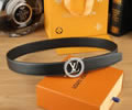 Louis Vuitton LV Leather belt best quality 1:1 W3.5