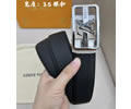 Louis Vuitton LV Leather belt best quality 1:1 W3.5