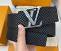 Louis Vuitton LV Leather belt best quality 1:1 W4.0