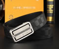 Louis Vuitton LV Leather belt best quality 1:1 W3.5