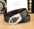 PRADA Leather belt best quality 1:1 W3.5