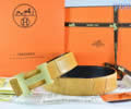 HERMES Leather belt bes quality