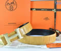 HERMES Leather belt bes quality