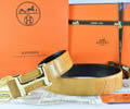 HERMES Leather belt bes quality