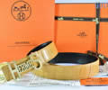 HERMES Leather belt bes quality