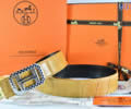 HERMES Leather belt bes quality