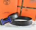 HERMES Leather belt bes quality