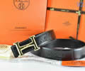 HERMES Leather belt bes quality